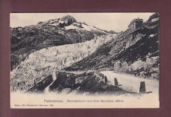 Furkastrasse - RHONEGLETSCHER - Hotel Belvédère