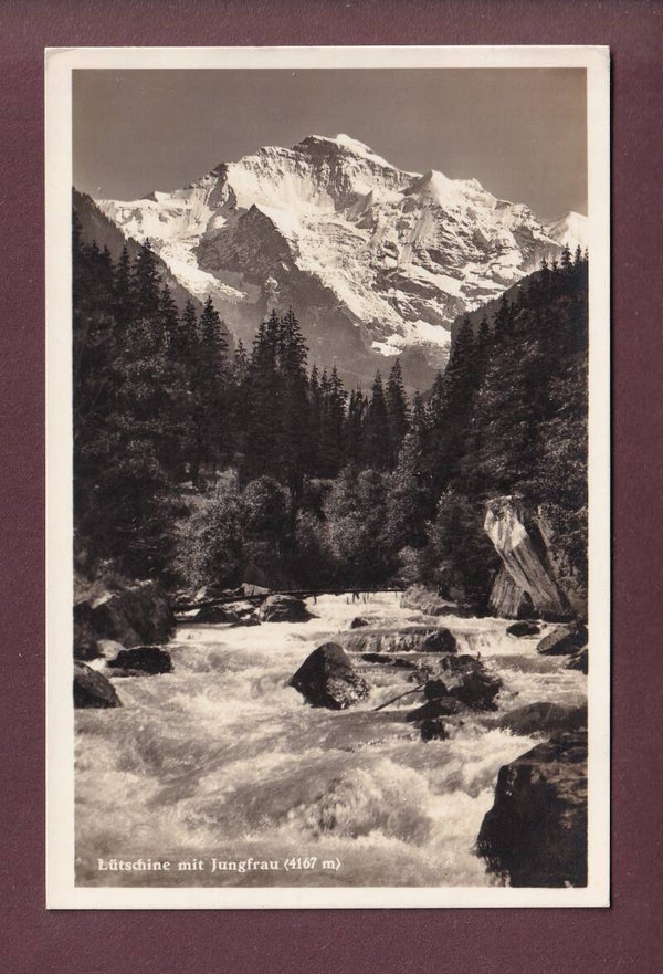 LÜTSCHINE - Jungfrau - 1934