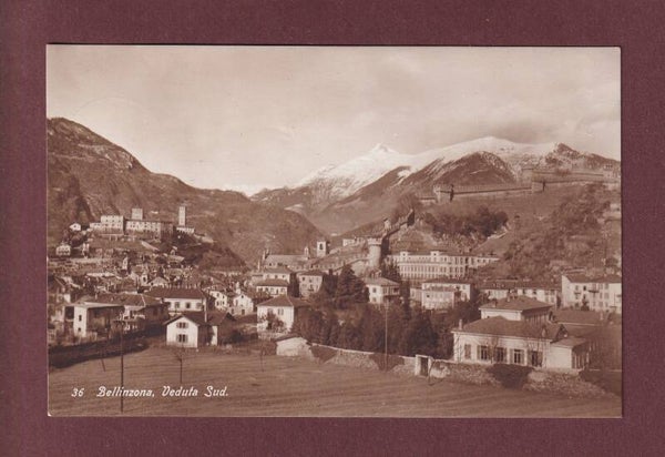 BELLINZONA - Veduta Sud - Feldpost