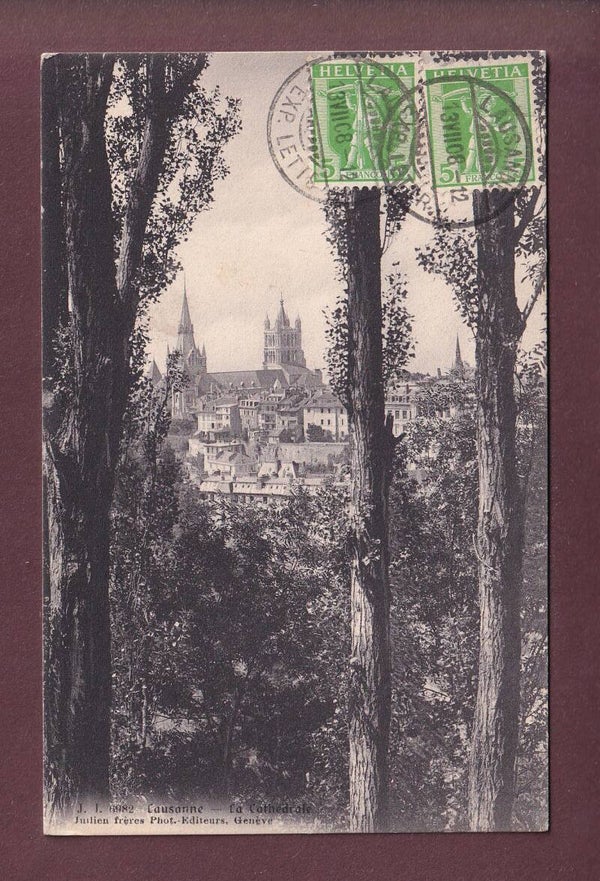 LAUSANNE - Cathédrale - 1908