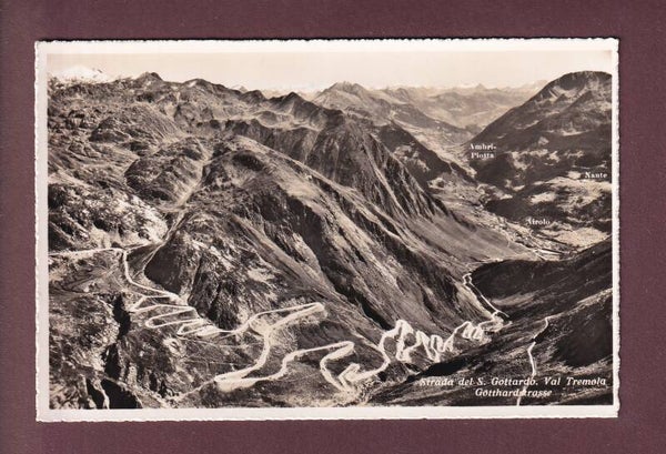 VAL TREMOLA - Strada del Gottardo