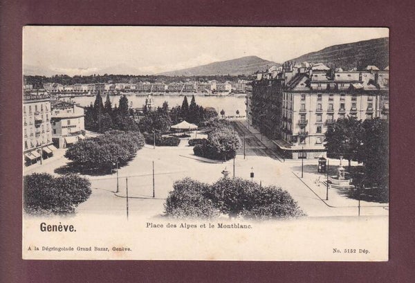 GENEVE - Place des Alpes