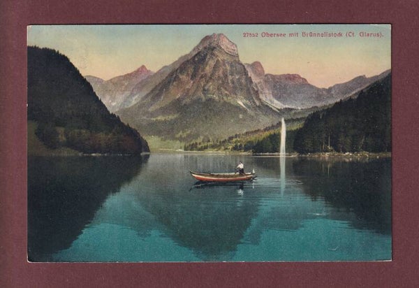 OBERSEE - Brünnelistock - Boot - 1919