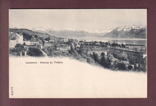 LAUSANNE - Avenue du Théâtre