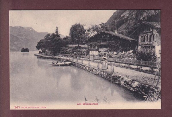 Am BRIENZERSEE - Tracht