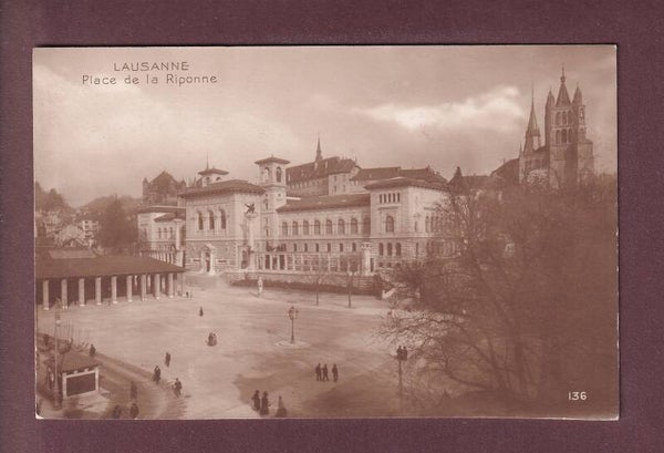 LAUSANNE - Place de la Riponne - Marché couvert