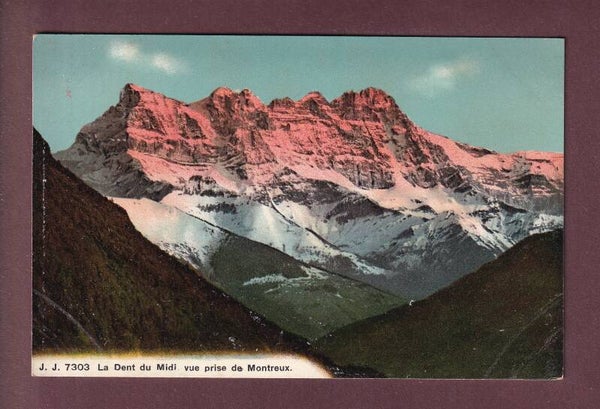 DENTS DU MIDI depuis Montreux