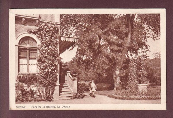 GENEVE - Parc de la Grange - La Loggia