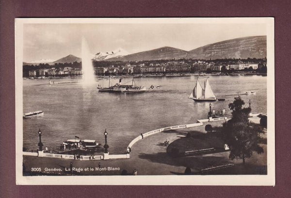 GENEVE - Rade - Bateau CGN VEVEY