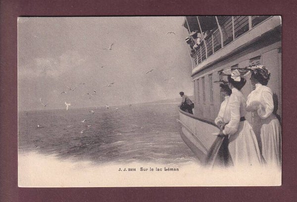 Sur un bateau CGN sur le LAC LEMAN