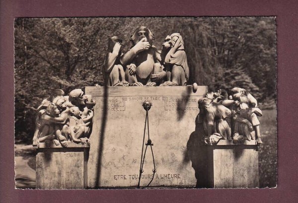 LAUSANNE - Fontaine aux singes