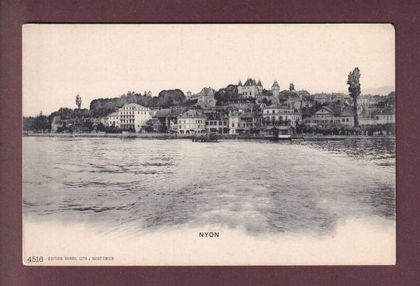 NYON depuis le lac