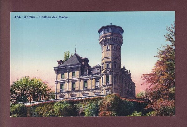Clarens - Château des CRÊTES