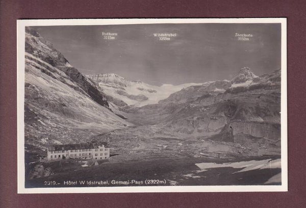 Gemmi-Pass - HOTEL WILDSTRUBEL