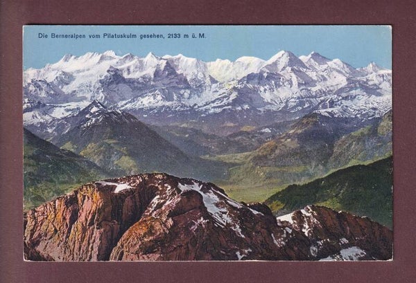 PILATUS-KULM - Berneralpen