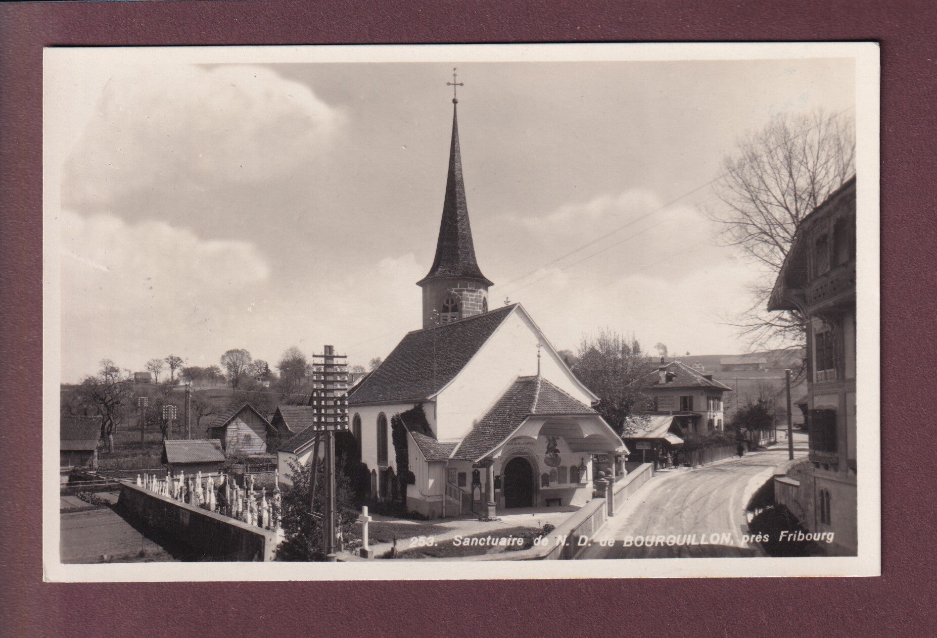 Fribourg - NOTRE DAME DE BOURGUILLON - 1932