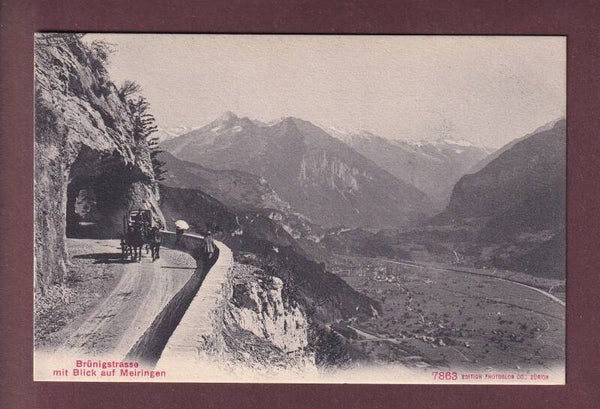 BRÜNIGSTRASSE - Kutsche - Meiringen