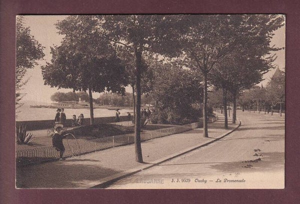 LAUSANNE - Promenade d'Ouchy