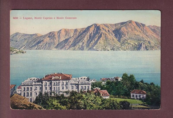 LUGANO - Monte Caprino - Monte Generoso