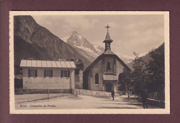 ZINAL - Chapelle et Poste