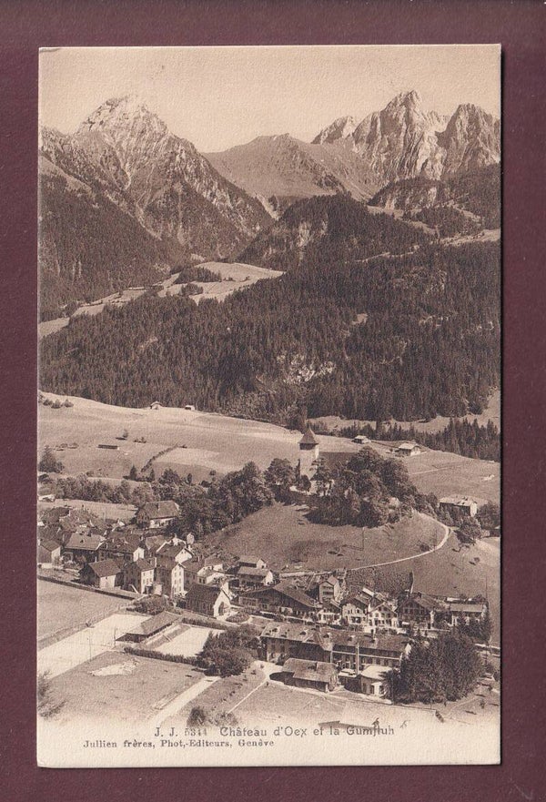 CHÂTEAU D'OEX - Gumfluh