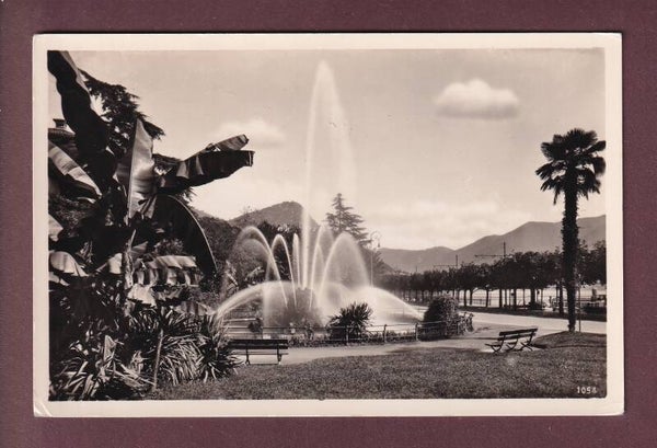 LUGANO - Giardini Pubblici - 1938
