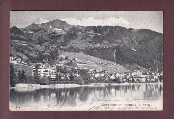 MONTREUX - Rochers de Naye - 1902