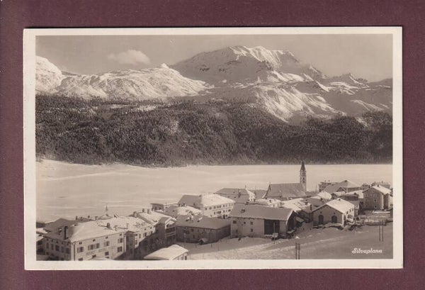 SILVAPLANA unter Schnee - 1938