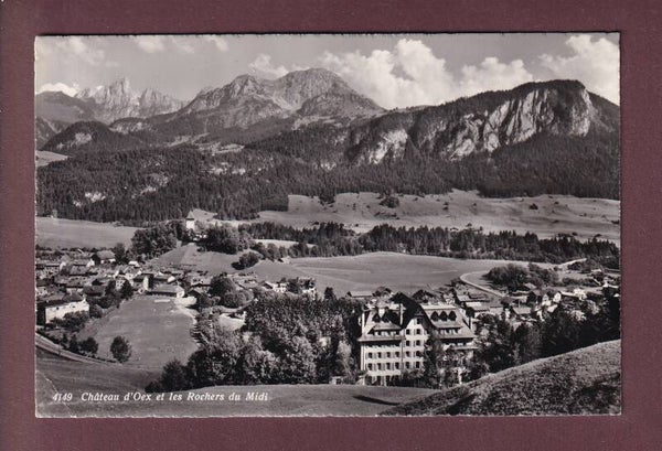 CHÂTEAU D'OEX - Rochers du Midi - 1960