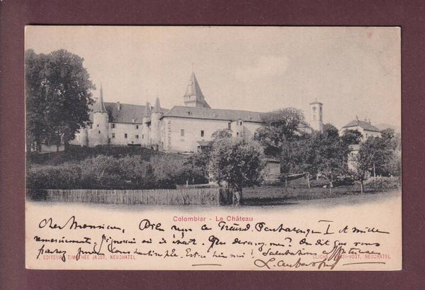 COLOMBIER - Le Château - 1903