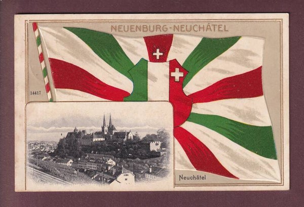 NEUCHÂTEL - Drapeau - 1909