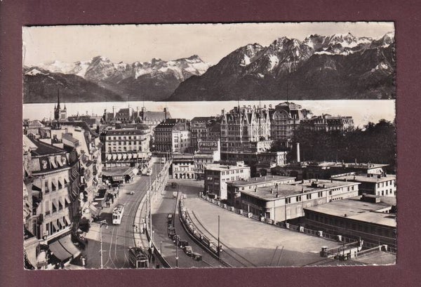 LAUSANNE - Grand Pont - 1956