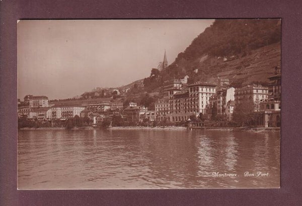 MONTREUX - Bon-Port - 1925