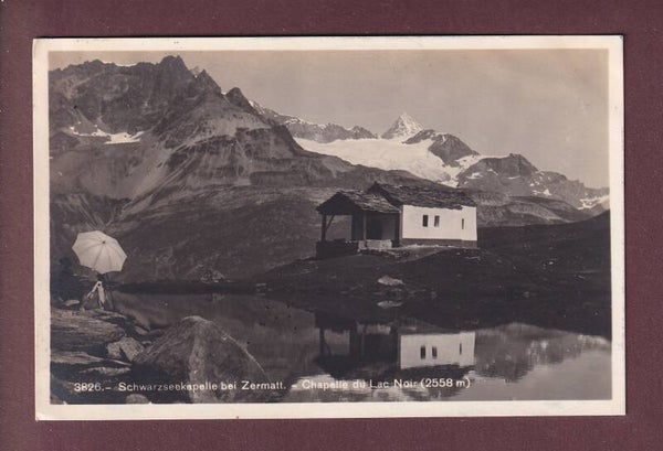 SCHWARZSEE - Kapelle bei Zermatt - 1926