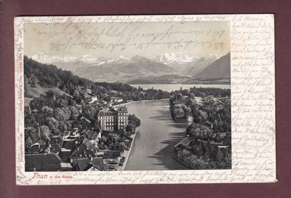 THUN und die Alpen - 1902