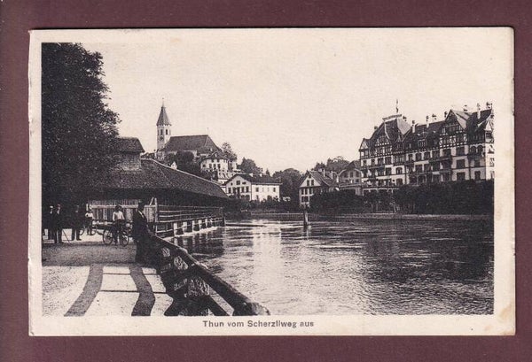 THUN vom Scherzliweg aus - 1931 Feldpost