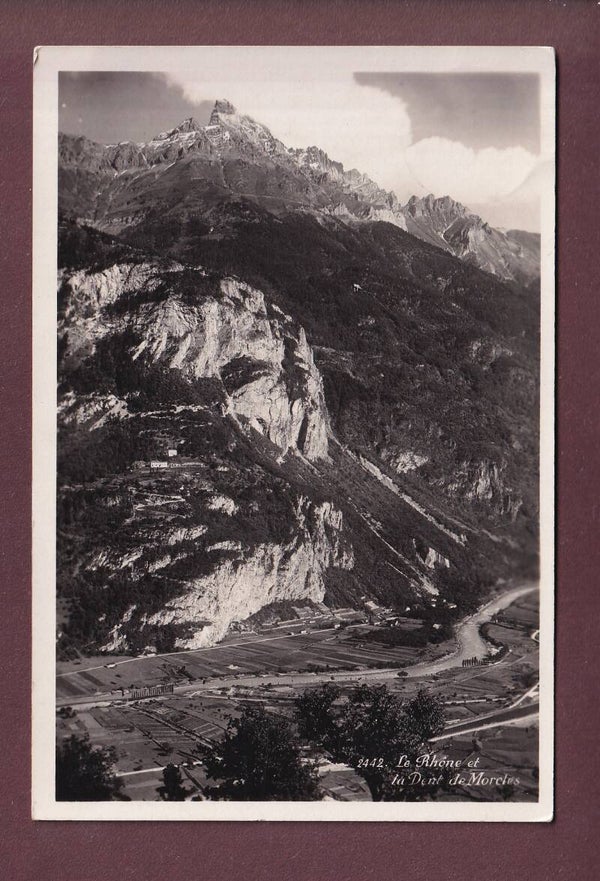 RHÔNE et Dent de Morcles - Feldpost