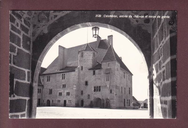 COLOMBIER - Entrée du Château - Corps de garde