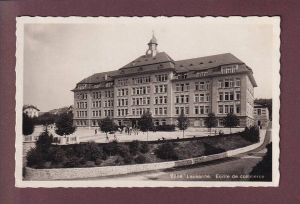 LAUSANNE - Ecole de Commerce - 1940