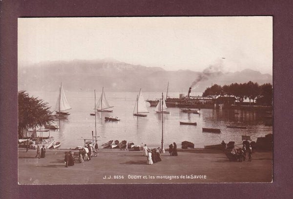 LAUSANNE - Port d'Ouchy - Bateau CGN
