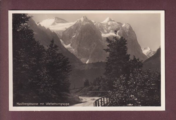 Haslibergstrasse - WETTERHORNGRUPPE