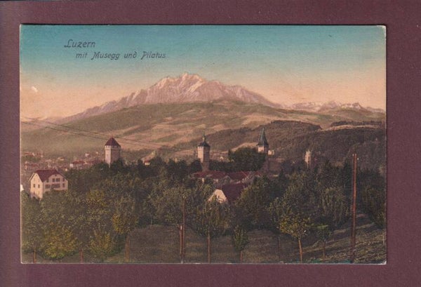 LUZERN - Musegg - Pilatus