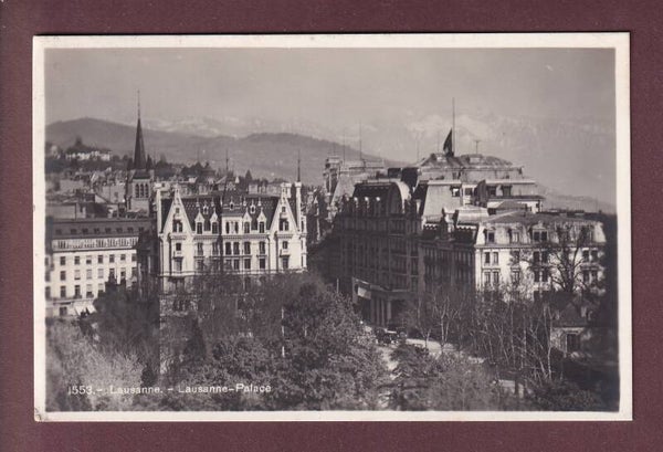 LAUSANNE - Palace et Maison Mercier