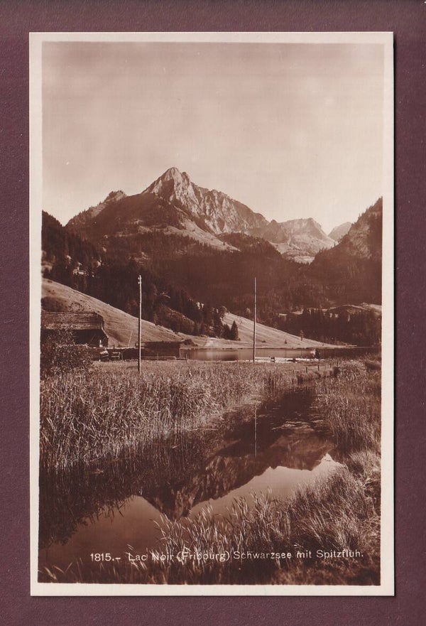 LAC NOIR / SCHWARZSEE - Spitzfluh