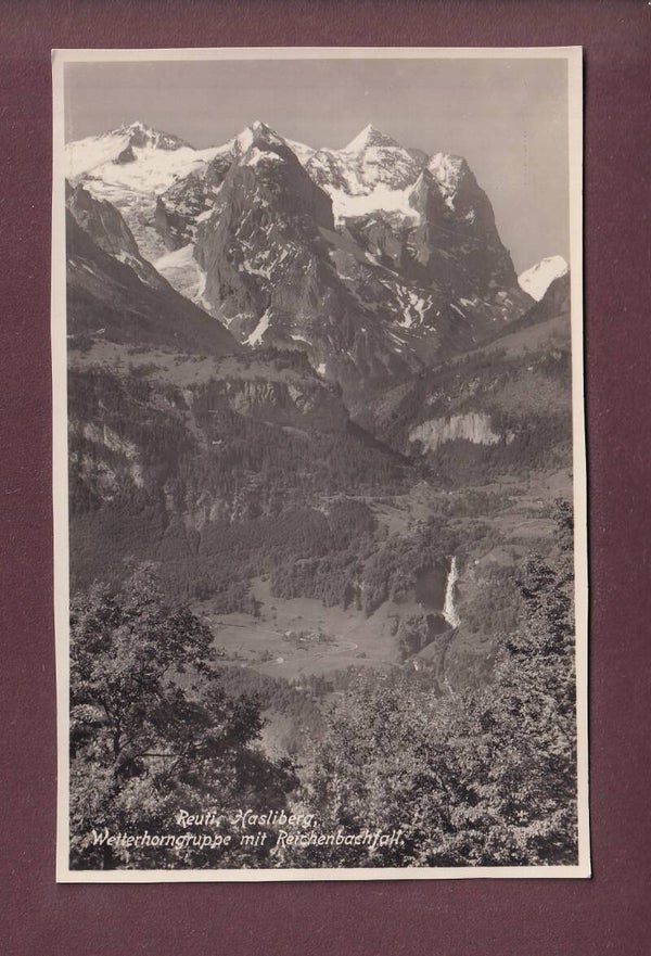 REUTI - HASLIBERG - Reichenbachfall - Wetterhorn