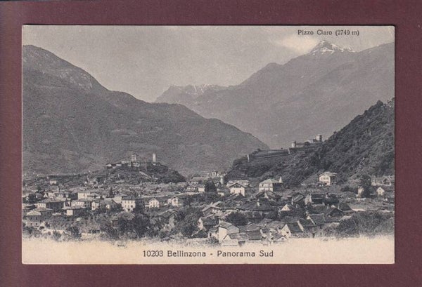 BELLINZONA - Panorama Sud - Feldpost