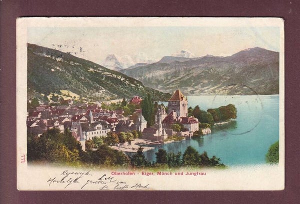 OBERHOFEN - Schloss - 1903 // Rück verletzt //