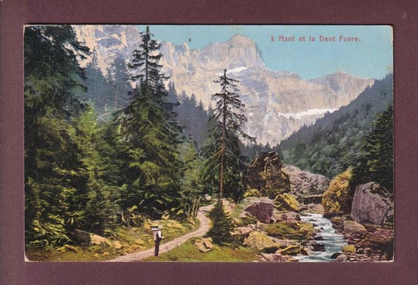 A NANT - Dent Favre - 1910