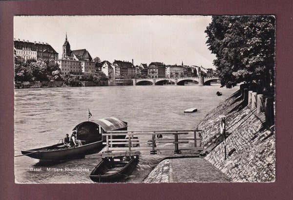 BASEL - Mittlere Rheinbrücke