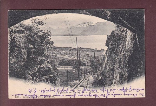 Funiculaire VEVEY - MONT PELERIN - 1903